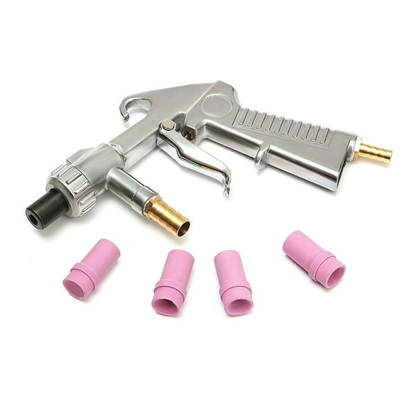 ROCKROK Sand Blasters Guns Sandblasting Sandblasters Guns Kit with 4Pcs Ceramic Nozzles