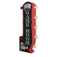 thumbnail image 2 of LED 3D Marquee Game Room Light Up Arrow Vintage Sign Poker Chips Home Bar Man Cave Pub Wall Decor, 2 of 5