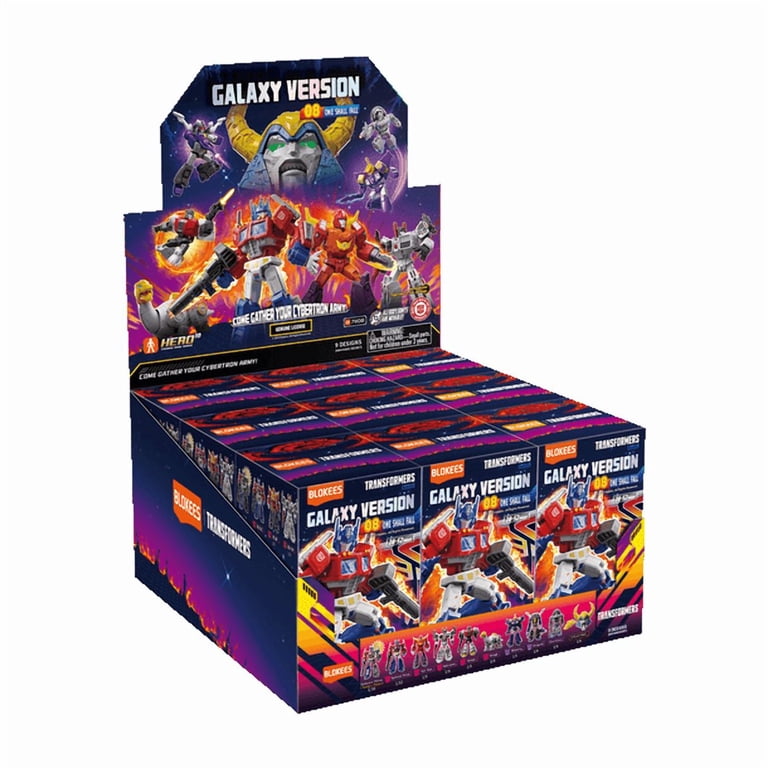 スーパー戦隊 ブロックフィギュア 群星版１弾 GALAXY VERSION Blokees Transformer Galaxy Figure Mystery Box Version 8 One Shall