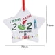 thumbnail image 2 of Decoraciones De Adornos Navideños Con Cubierta Facial Árbol De Navidad Colgante Redondo De Cerámica Colgante Con Tema De Vacuna Regalo Para La Familia Moyic AP006894-07, 2 of 6