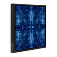 thumbnail image 4 of Stupell Industries Balanced Tie Dye Pattern Abstract Painting Black Floater Framed Canvas Art Print Wall Art, 25 x 25, 4 of 10
