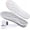 Gray, variant on 2 pairs 4D Cloud-Like Comfort Soles for Men/Women - Soft Memory Foam Cushioning Insoles - Trim to Fit Steppers Insoles with Arch Support for Foot Pain Relief and Fatigue Reduction