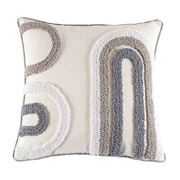 Fundas de cojín estilo bohemio, fundas suaves para cojines decorativos, fundas para cojines de sofá, asiento de coche y silla con cremallera invisible. Los 45x45cm