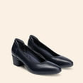 thumbnail image 3 of Women's Pumps Black Shoes Almond Toe Dress Shoes Heels Arch Support, 3 of 8