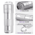 thumbnail image 3 of Mini UV Nail Lamp Presser for Quick Dry, Portable Design with Safe Dual Light Source Ensures Perfect Nail Curing for Women Girls DIY Enthusiasts (One-Finger Cure), 3 of 6