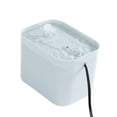 thumbnail image 3 of Fuente de agua para gatos con circulación automática, de agua recargable por USB para mascotas, cuenco alimentador de agua para perros, Verde Sunnimix Bebedero para gatos, 3 of 8