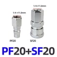 thumbnail image 1 of Quick Release Air Line Hose Fittings Coupler Connector 8Mm Compressor Sp20 Pp20, 1 of 7