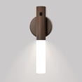 thumbnail image 1 of Set de 3 Lámparas LED con Sensor de Movimiento Lo Necesito Modelo LSM3 | Recargables USB-C | Luz Cálida 2700-3000K | Base Magnética y Adhesiva | Color Madera Nogal, 1 of 5