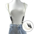 thumbnail image 1 of Bretelles Femmes Dames Dos en Forme de Y Mince Clips Métalliques Réglables Pantalons Sangle Perle, 1 of 10