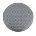 thumbnail image 2 of Fmbmuo Art Deco Bathroom Rugs Flat Pile Waterproof Circular Bath Mat Rubber 21.6x21.6in Gray, 2 of 5