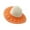 Orange, variant on Hontri Sun Hat in Sale, Toddler Baby Children Outdoor Printed Pattern Hat Bucket Hat Sun Hat Beach Hat