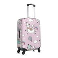 thumbnail image 3 of Balery Llama Unicorn And Rainbow Luggage Cover Protector, Scratch And Dirt Resistant, Fits 18-32 Inch Luggage(excluding luggage) - Small, 3 of 9