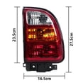thumbnail image 3 of Car ABS Rear Brake Stop Lamp Turn Signal Indicator Tail Light For Toyota RAV4 1994 To 1997-2000 8156142050 8156042050, 3 of 7