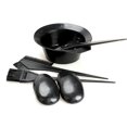 thumbnail image 2 of 5pcs/set Black Disposable Hair Dye Tool Kit for Salon Home Use Hair Coloring, 2 of 8