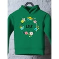 thumbnail image 3 of Love Wreath Hoodie Toddler -Image by Shutterstock,  2 Toddler, 3 of 4