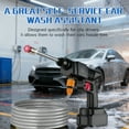 thumbnail image 3 of 12V Cordless Pressure Washer, Dual Battery, 5M Hose, High Power Handheld Washer with 6-in-1 Adjustable Nozzle for Car, Floor, Garden, 3 of 7