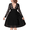 Black, variant on Arshiner Flower Girl Dress V Back Lace Long Sleeve Tulle Special Occasion Wedding Party Dresses