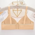 thumbnail image 4 of Wirefree Support Bras For Women, Full Coverage No Underwire, Adjustable Straps For Custom Fit, Ultra Soft Breathable Fabric Beige 40B Size, 4 of 4