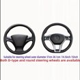 thumbnail image 4 of Dsscvnef Housse de Volant de Voiture Oreilles de Chat Adorable Accessoire d'Hiver Doux et Chaud Sans Poignée Intérieure Conduite Confortable, 4 of 4