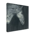 thumbnail image 2 of Trademark Fine Art 'Midnight Horse' Canvas Art by Albena Hristova, 2 of 3