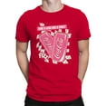 thumbnail image 2 of Officially Licensed Coca Cola Retro Pink Soda Pop Art Design Men's T-shirt, 2 of 3