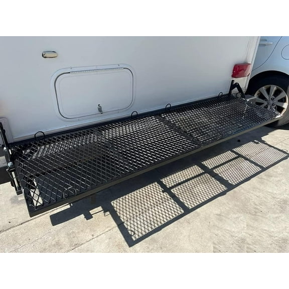 RV Bumper Storage Rack  60 x 20