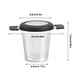 thumbnail image 4 of Colador de té Billuyoard acero inoxidable escurridor infusor Negro, 4 of 6