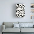 thumbnail image 4 of Trademark Fine Art Sally Ann Moss Love Black Canvas Wall Art, 4 of 4