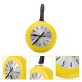 thumbnail image 4 of HAOAN Pan Wall Clock Outdoor Frying Toddler Yellow, 4 of 8