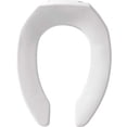 thumbnail image 2 of Bemis B593721 Open Front Fire Retardant Commercial Seat, Elongated Style, White, 2 of 3