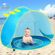 iMeshbean Portable Baby Beach Tent Sunshade Pool Shelter UV Protection with Carry Bag