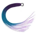 thumbnail image 4 of Benehair 12 Strands Twist Box Braids Ponytail Bright Pigtail Hair Extensions Dreadlocks Kanekalon Crochet Braids for Women 24" Purple+Sky Blue+Light Purple, 4 of 5