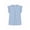 00-Blue724, variant on Tiijoy Girls Summer Ruffle Sleeve Shirt Casual Solid V Neck Blouse Top, Green, Sizes 5-14