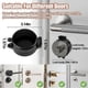 thumbnail image 5 of 4 Pack Deadbolt Child Safety Lock,Child Proof Deadbolt Cover, Door Safety Deadbolt Lock for Kids,Child Proof Door Lock for Fits Most Deadbolt, 5 of 5