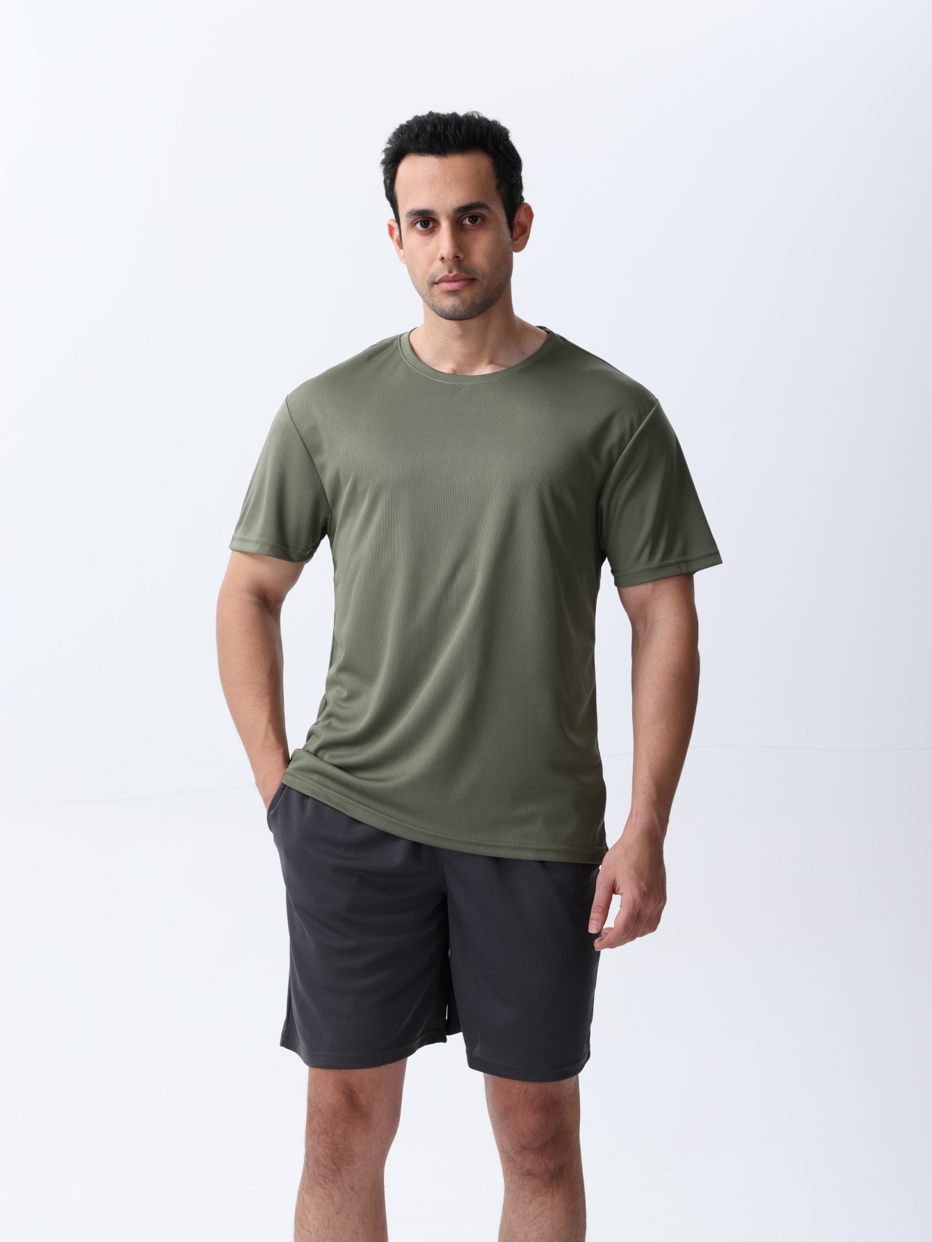 Paquete de 7 camisetas de secado rápido para hombre, para atletismo, gimnasio y entrenamiento 8