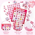 thumbnail image 6 of SYNCFUN 28 Players Valentines Day Bingo Game Cards for Kids and Adults, Valentine Bingo Daubers, Novelty Playing School Classroom Exchange, Valentines Party Favors Game, 6 of 8