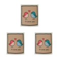 thumbnail image 3 of Inteprter Paño de limpieza de cocina Paños de con patrones encantadores Pájaro amoroso Type1 NO1, 3 of 6