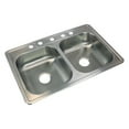 thumbnail image 5 of Transolid 33'' L x 22'' W Double Basin Drop-in Kitchen Sink, 5 of 5