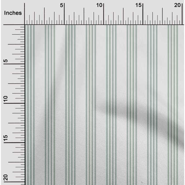 oneOone Cotton Flex Fabric Vertical Stripe Print Fabric BTY 40 Inch Wide