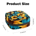 thumbnail image 2 of Sunflower Period Purse Storage Bag Scented Sanitary Napkin Disposal Bags Pouch Bag with Zipper, 2 of 6
