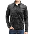 thumbnail image 1 of Chandails à Col Roulé à Manches Longues pour Hommes Chandails à Col Roulé à Fermeture Éclair à Manches Longues pour Hommes Chandails Unis Chandails de Base Hauts T-Shirts, 1 of 8