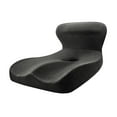 thumbnail image 2 of Cojín de asiento de apoyo para la cintura, transpirable, premium, multiusos, para el coxis. Gris oscuro, 2 of 9