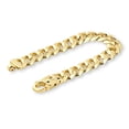 thumbnail image 2 of Pompeii Men's Cuban Link 14k Gold (74gram) or Platinum (119gram) 13.5mm Link Bracelet 9", 2 of 3