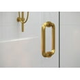 thumbnail image 3 of Glass Warehouse GW-WH-78.5-CH Illume 78" High X 78-1/2" Wide Hinged Frameless Shower Door, 3 of 7