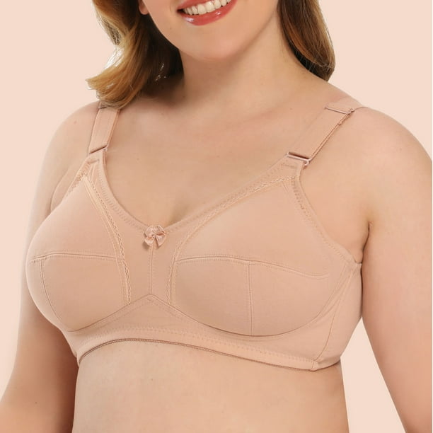 CHGBMOK Bra for Women Compression Wirefree High Support Plus Size