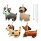 thumbnail image 2 of Juego de globos de aluminio con diseño de perro con dibujos animados de cachorros, 4 unidades, 2 of 2