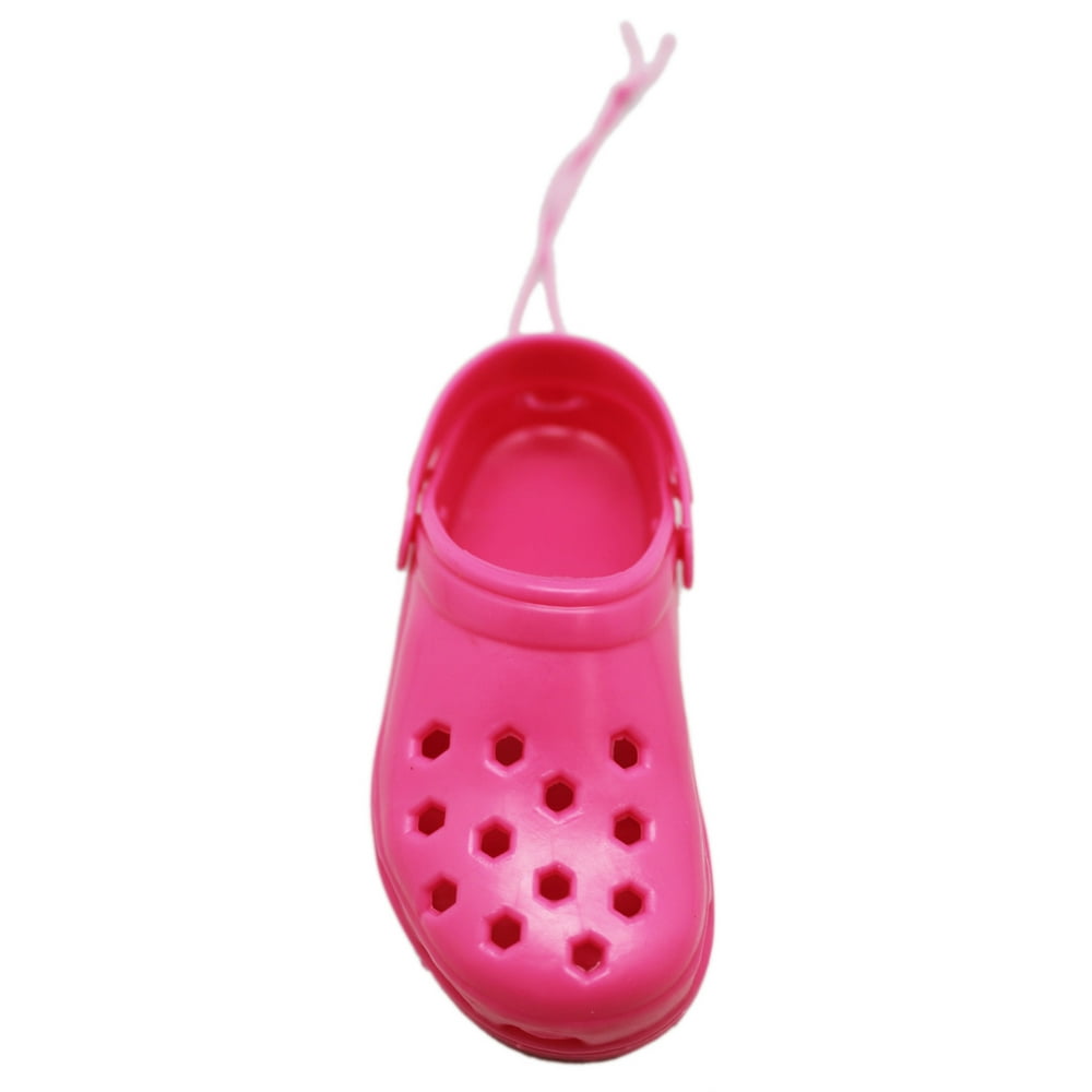 Rose Scented Pink Croc Shaped Car Air Freshener