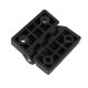 thumbnail image 2 of Bisagra de puerta de ventana de plástico negro reforzado Uxcell de 65 mm x 65 mm, 2 of 3