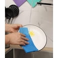 thumbnail image 5 of SHBOTO Swedish Dishcloths for Kitchen | 10 Pack Absorbent Cellulose Sponge Cloths Washable | Non-Scratch Reusable Paper Towels Quick Drying Cleaning Rag, 5 of 13