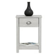 thumbnail image 3 of Lexington 1-Drawer Dusty Grey Oak Nightstand (23.2"H X 16.5"W X 15.4"D) (Set Of 2), 3 of 7